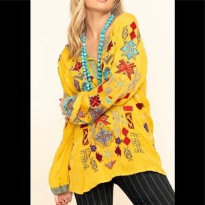 Johnny Was Ziggy Cupra Blouse